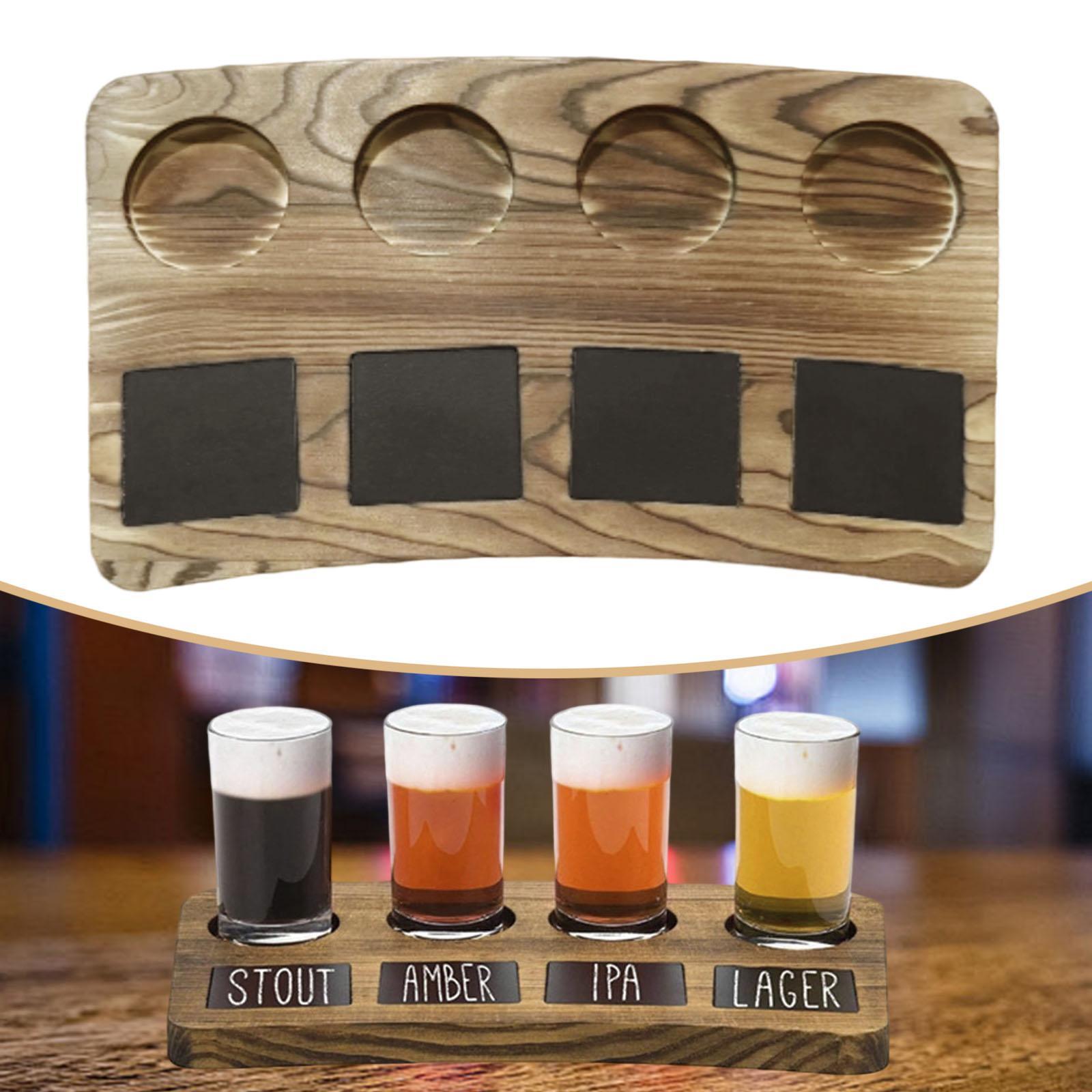 Wine Beer Tasting - Flight Board Wood for Wine Tasting