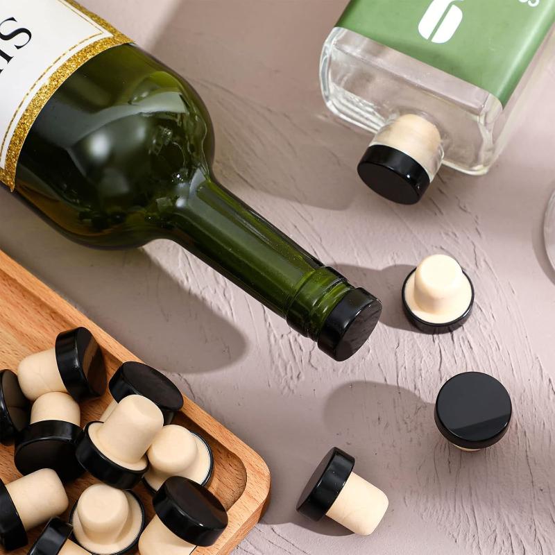 Wine Beer Tasting - 10Pcs Replacement Reusable Cork Glass Beer