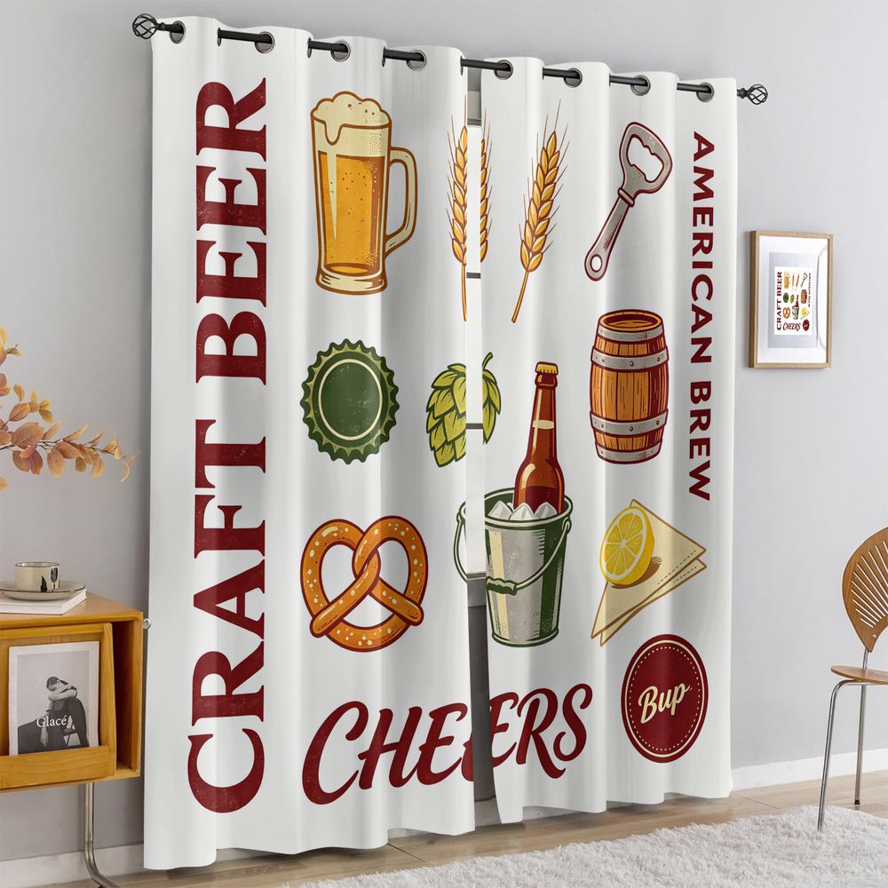 Vintage Craft Beer Theme Print - Craft Beer & Wine U- recension och pris