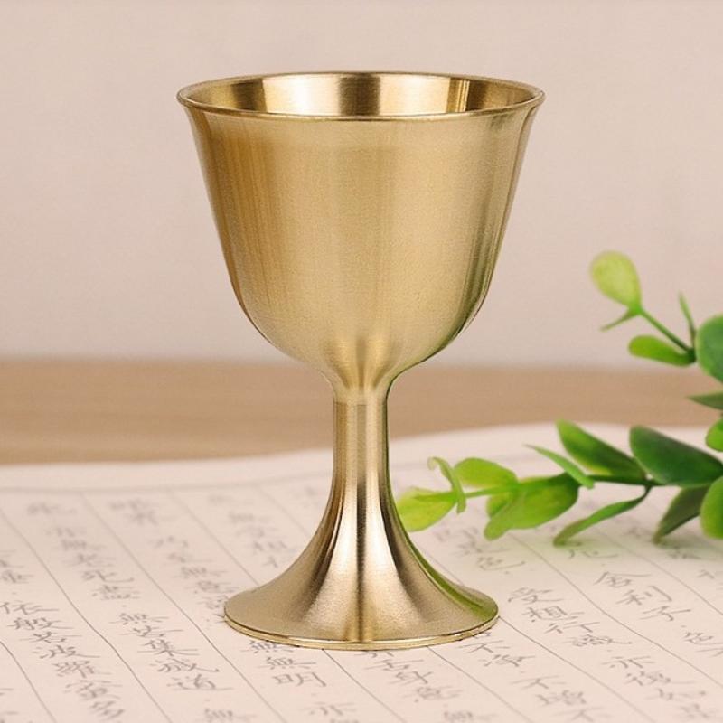 Retro Brass Copper Mug, Exquis - Wine Beer Red recension och pris