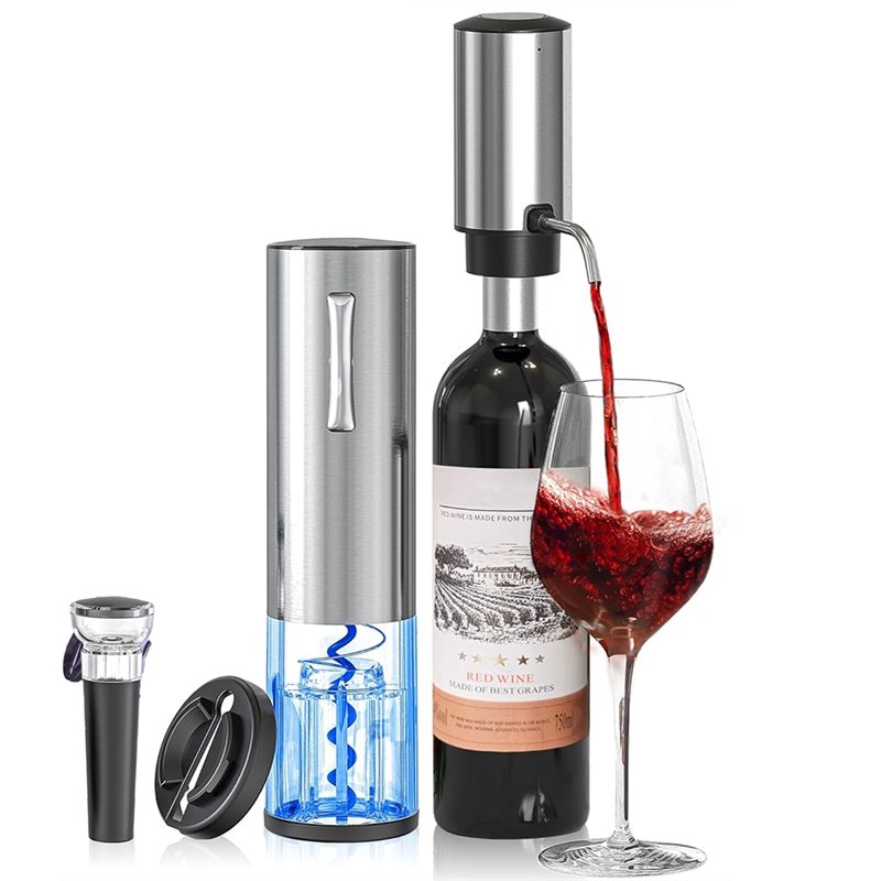 A84G-Electric Wine Opener 4-In - Decanter Aerator Set recension och pris