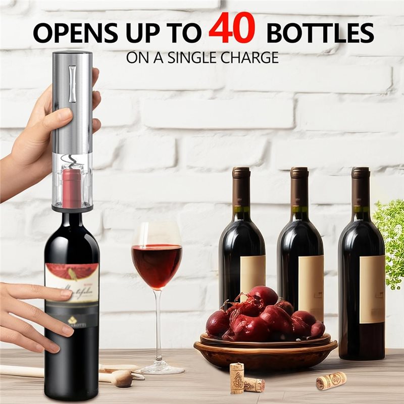A84G-Electric Wine Opener 4-In - Decanter Aerator Set recension och pris