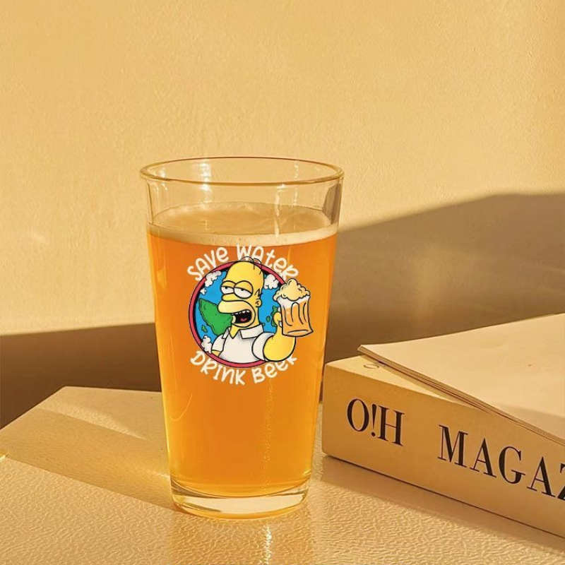 New The Simpsons Creative Pers - Wine Beer Glass Set recension och pris