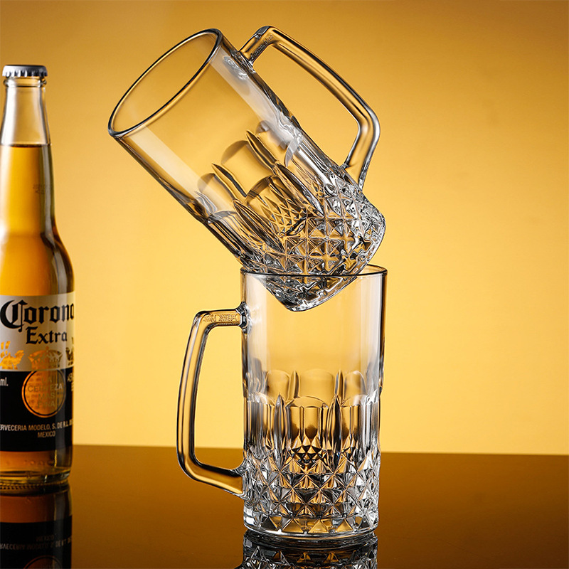 600ml/1000ml Beer Glass with H - Craft Beer & Wine U- recension och pris