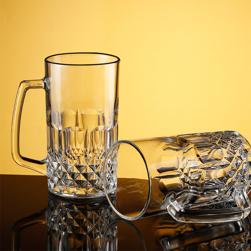 600ml/1000ml Beer Glass with H - Craft Beer & Wine U- recension och pris
