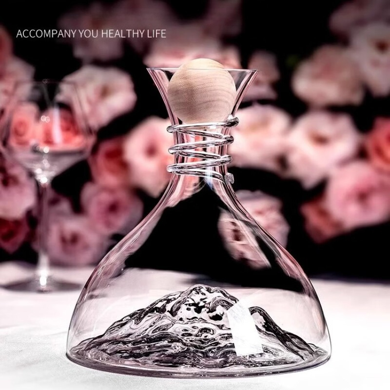 Crystal Iceberg Shape Rapid Ae - Decanter Aerator Set recension och pris