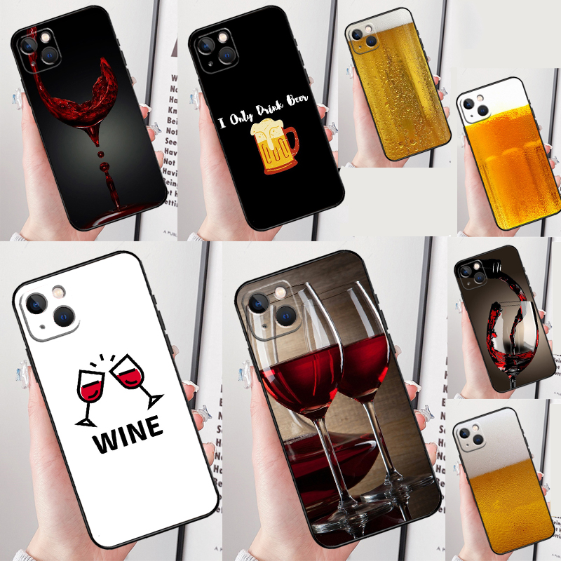 Drink Beer Red Wine Phone Case - Wine Plus Beer recension och pris