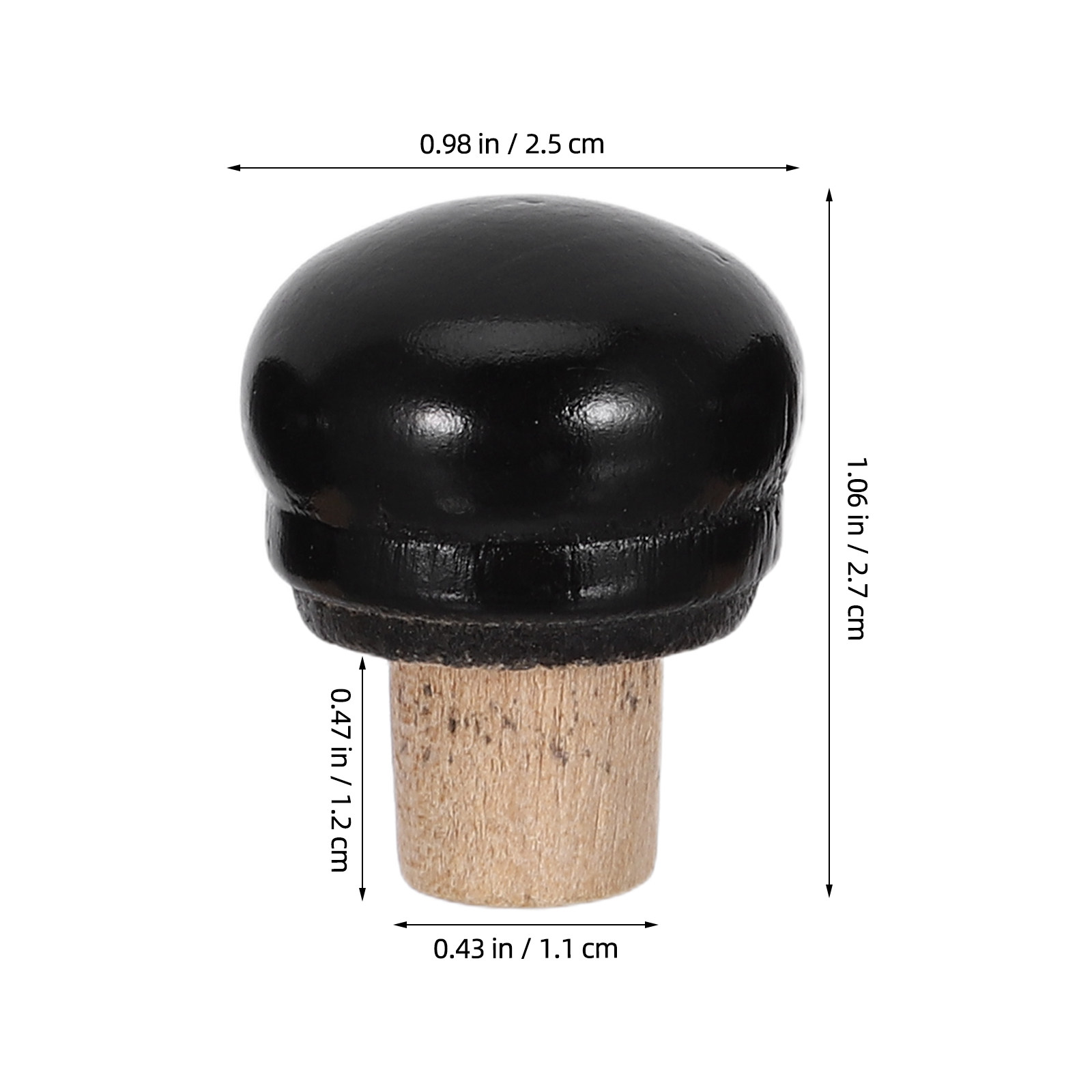 4Pcs Oak Barrel Cork Bung Set  - Wine Beer Glass Set recension och pris