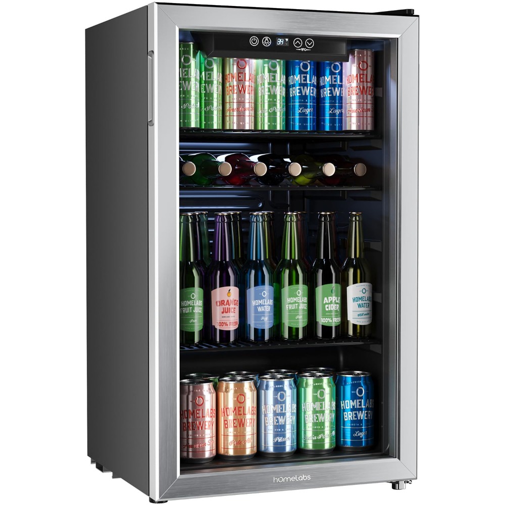 120 Can Mini Beverage Refriger - Wine Beer Cooler Fridge recension och pris