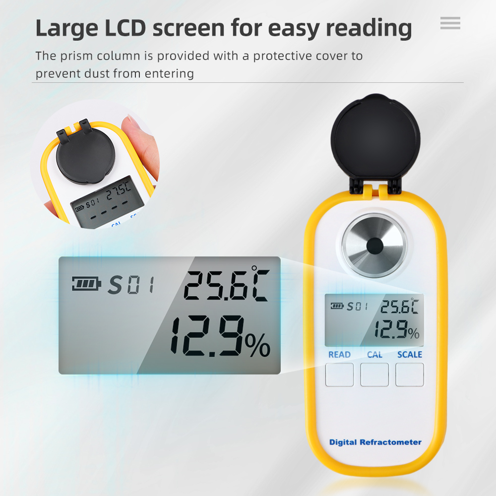 Digital Alcohol Refractometer  - Wine Beer Spirit recension och pris
