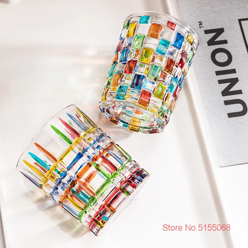 Colorful Whisky Crystal Cup It - Wine Beer Tasting recension och pris