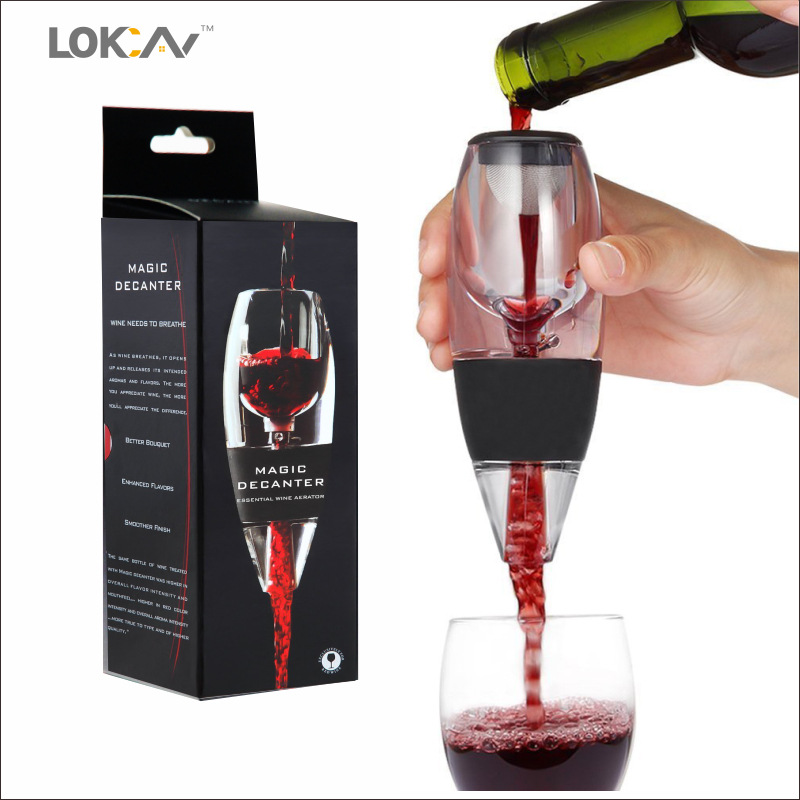Professional Magic Red Wine De - Decanter Aerator Set recension och pris