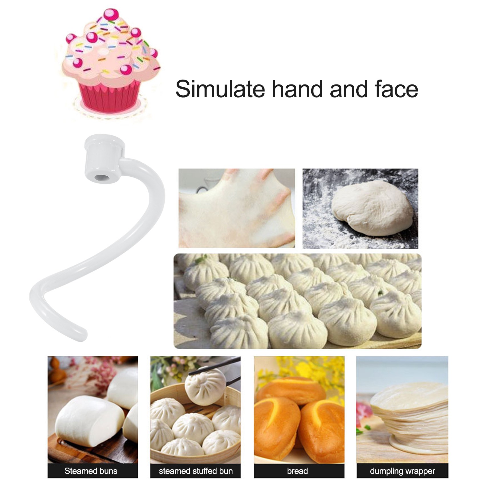 ABLD Spiral Dough Hook Replace - Kitchenaid Mixer Pro 600 recension och pris