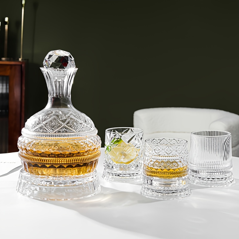 Crystal Wine Decanter Elegant  - Decanter Aerator Set recension och pris