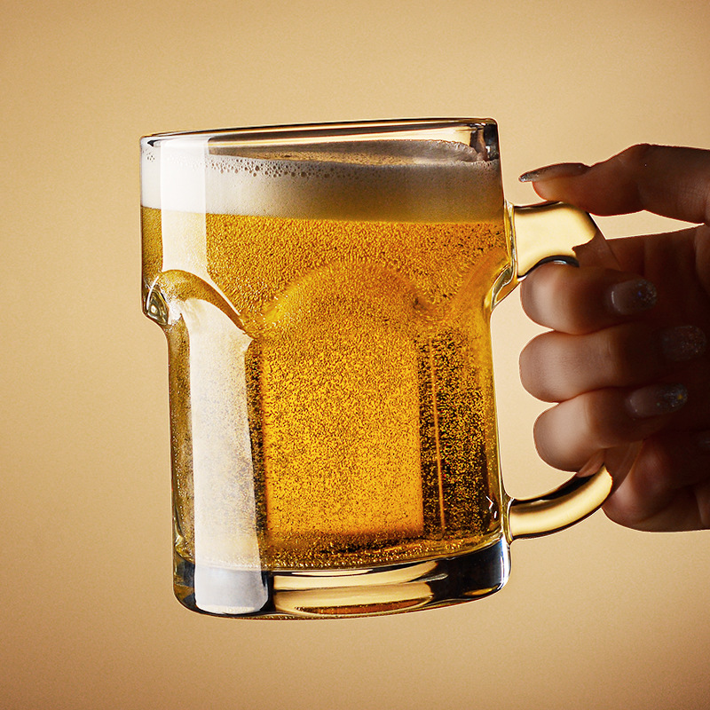 Household beer mug with handle - Wine Beer Red recension och pris