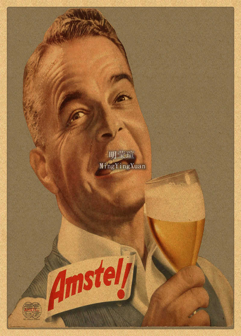 Vintage Beer Wine Drink Chart  - Wine Beer Pub recension och pris