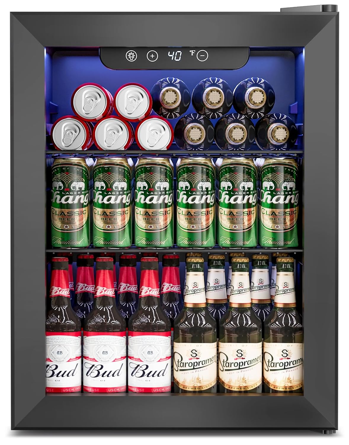 1.7 Cu.Ft Beverage Refrigerato - Wine Beer Cooler Fridge recension och pris