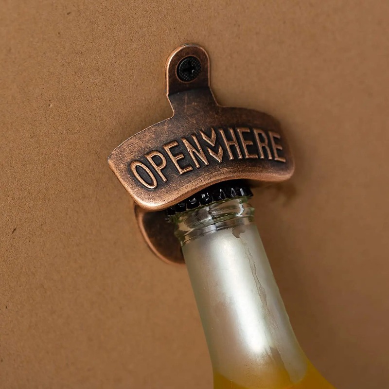 Retro Wall Mounted Bottle Open - Wine Beer Pub recension och pris
