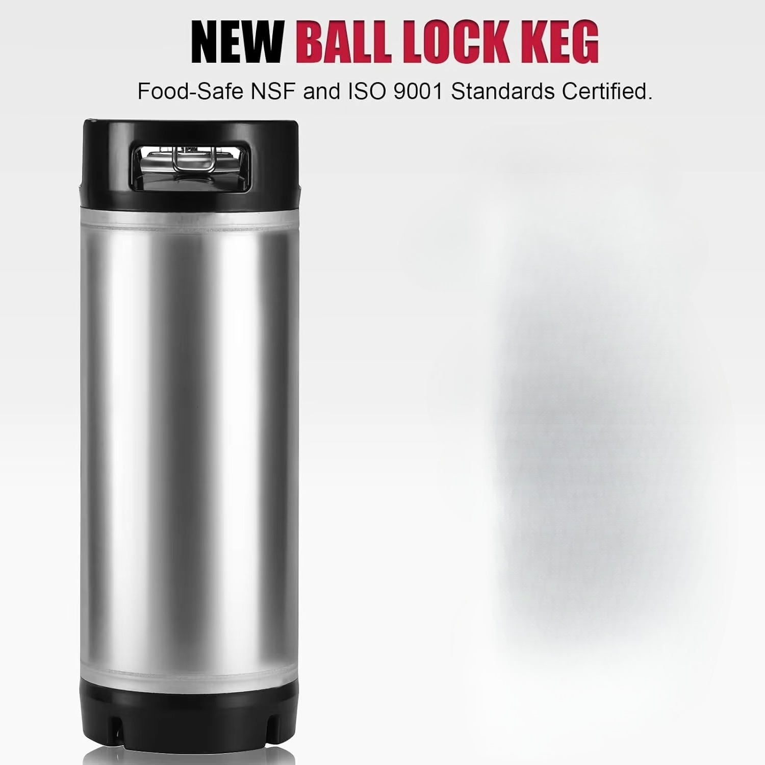 Ball Lock Keg Stainless Steel  - Craft Beer & Wine U- recension och pris