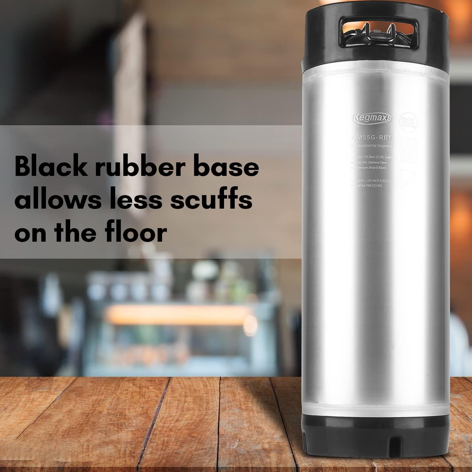 Ball Lock Keg Stainless Steel  - Craft Beer & Wine U- recension och pris