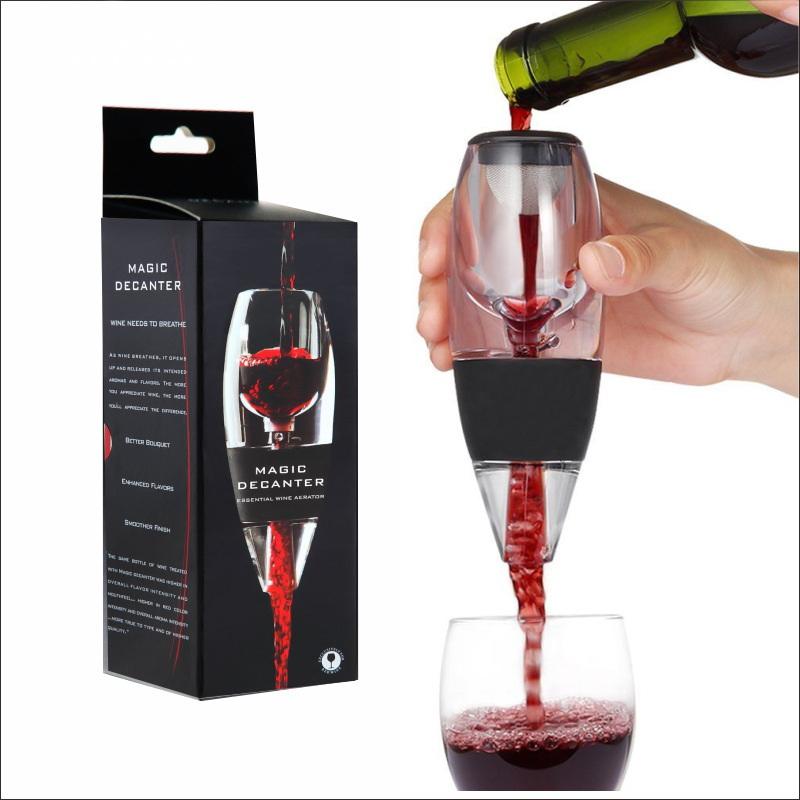 New Sale 1 Set Red Wine Whisky - Decanter Aerator Set recension och pris
