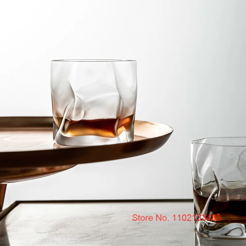 Irregular Whiskey Crystal Cup  - Wine Beer Tasting recension och pris
